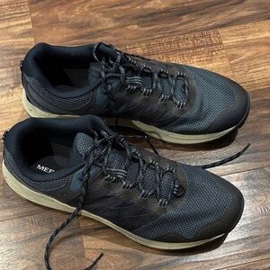 Merrell Black and blue athletic shoes